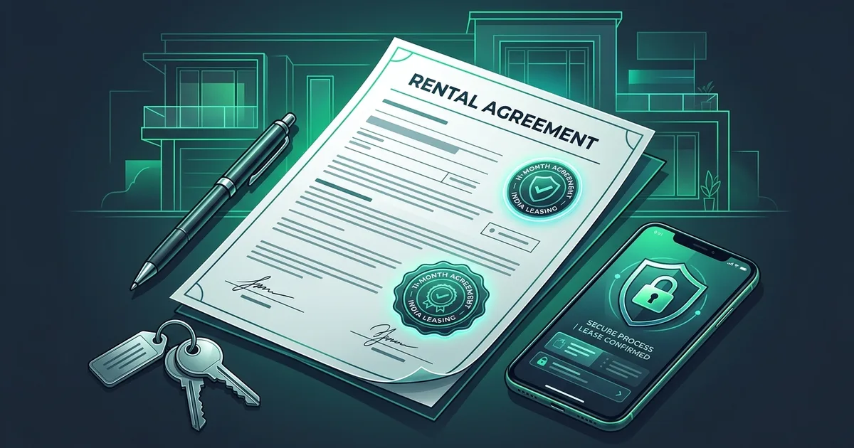 The Ultimate Guide to 11-Month Rental Agreements in India: Legal Secrets, Digital Stamping, and Landlord-Tenant Rights