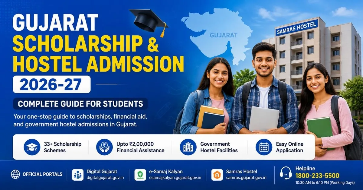 Empowering Education in Gujarat: Complete Guide to Scholarships & Hostel Admissions 2026-27