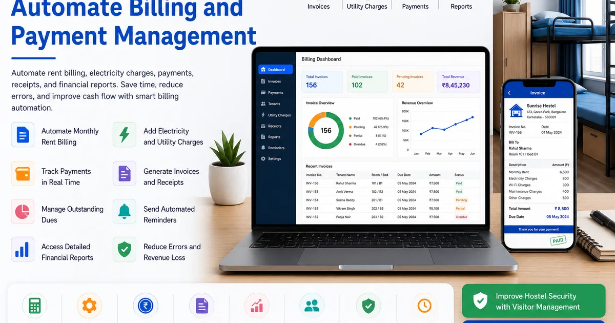 Hostel Billing Software: Automate Billing and Payment Management