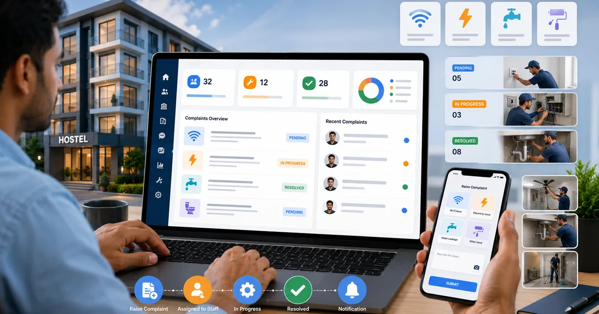 Hostel Complaint Management Guide: How to Handle Tenant Issues Efficiently