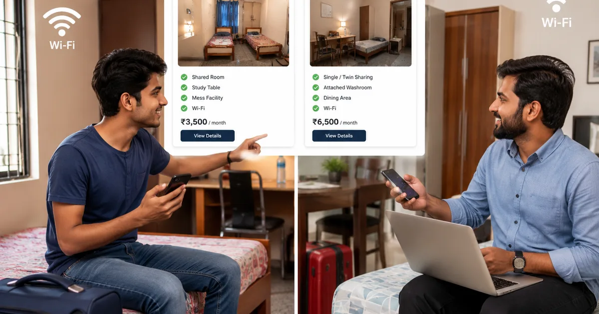 Hostel Room Vs PG Room: Best Option in India