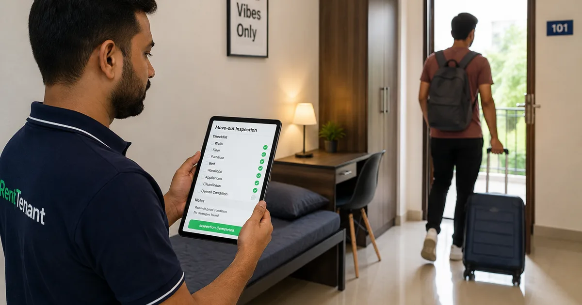PG Move-Out Checklist: Inspection and Deposit Refund
